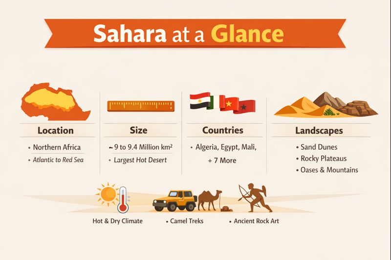 Where is sahara desert