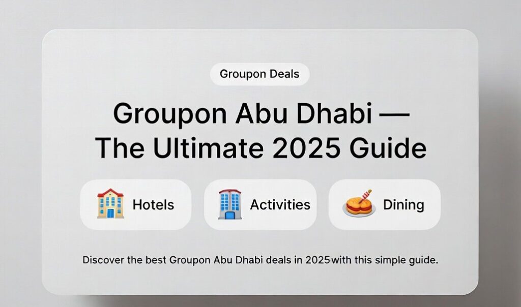 Groupon Abu Dhabi