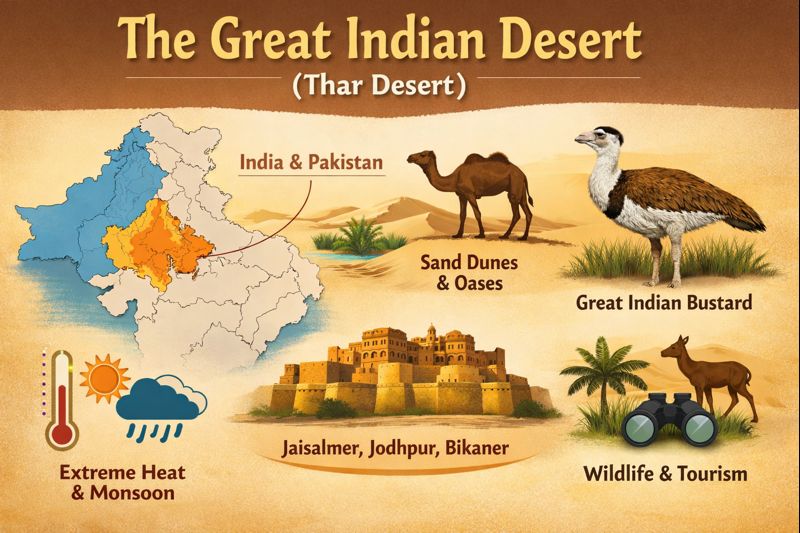 Great indian desert location