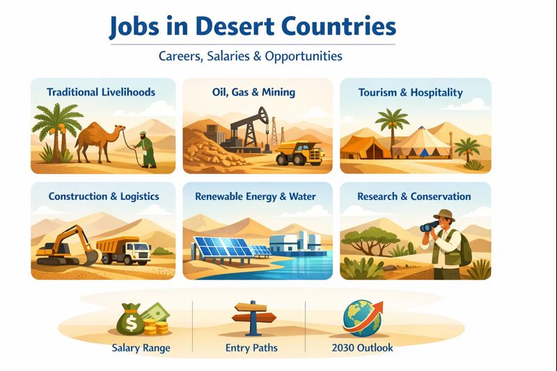 professions in desert countries