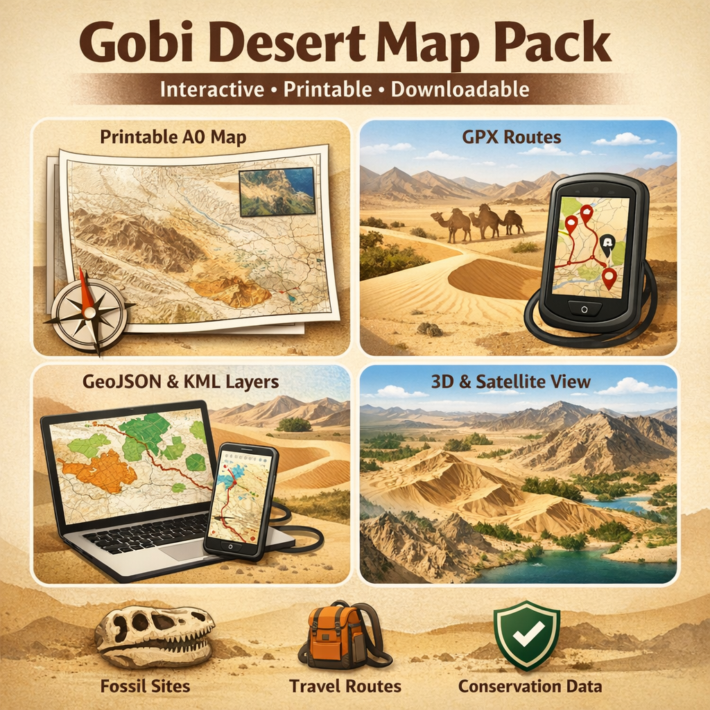 map of the gobi desert in asiamap of the gobi desert in asia