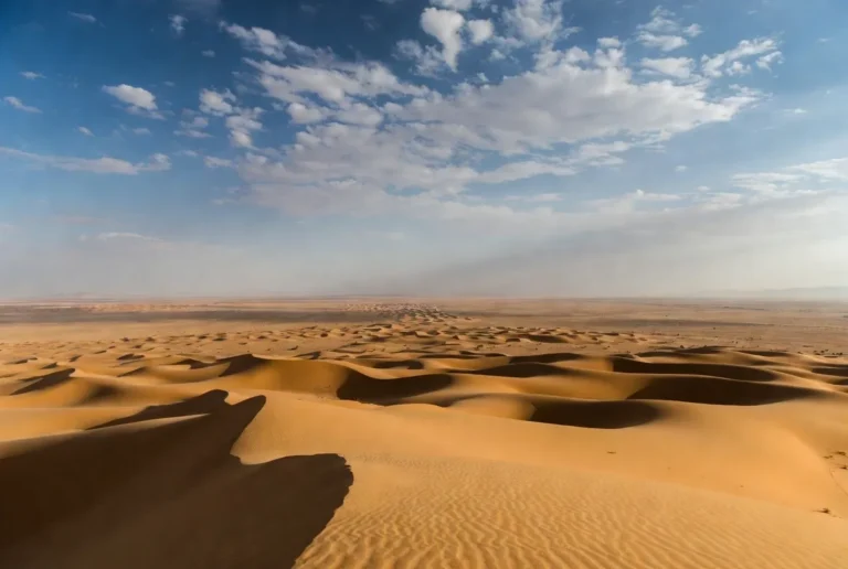 The sahara desert in north africa