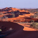 Location Of the Kalahari Desert