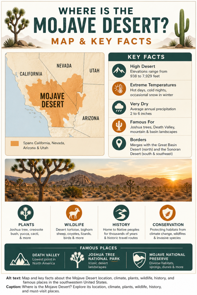 where is the mojave desert