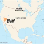 california map mojave desert