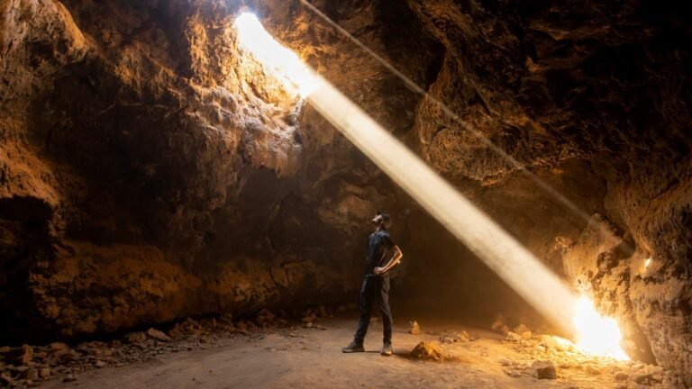 mojave desert lava tube