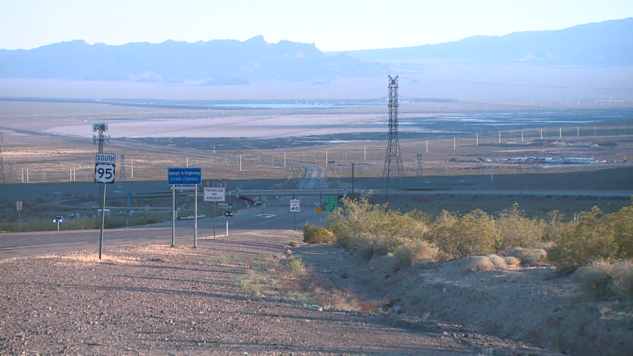 vegas desert