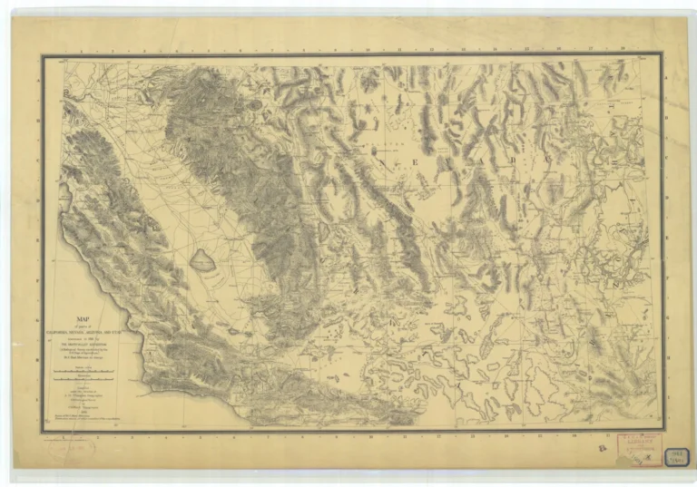 map of mojave desert